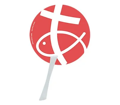 에스팬시 부채 190x190mm