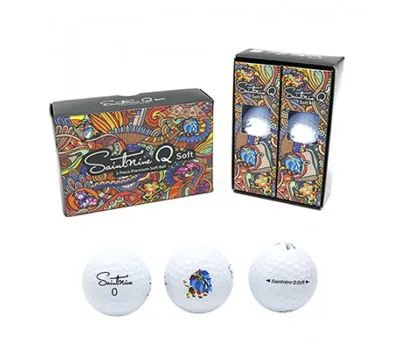 세인트나인Q소프트 화이트 골프공 6구