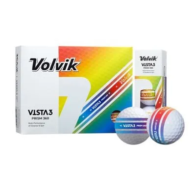 볼빅 비스타3 프리즘 3피스 골프공 12구