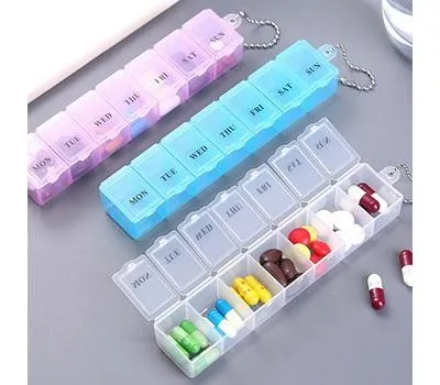 알약케이스 주간약통 요일별약통 구급함 휴대용약통 7일약통