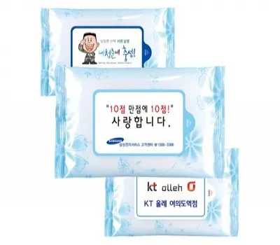 코스모스블루 물티슈 10매