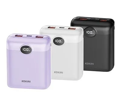 코끼리 잔량표시 대용량 고속 보조배터리 20000mAh