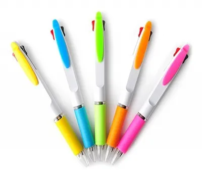 아이펜 칼라2색 볼펜