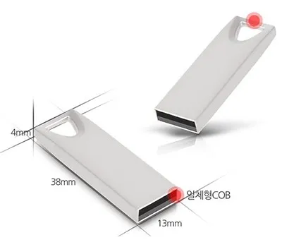 갤러리 스틸 USB메모리 실버 4G~64G