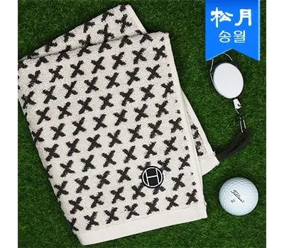 골프수건 릴 골프공 타올 엑스고리