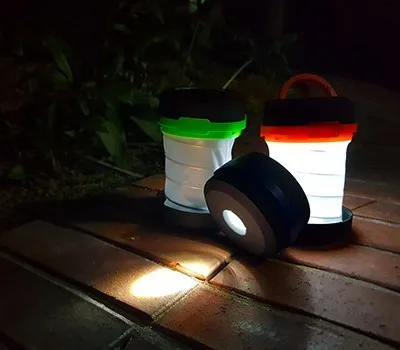 자바라 캠핑랜턴