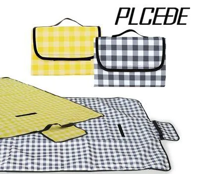 피크닉 체크 돗자리